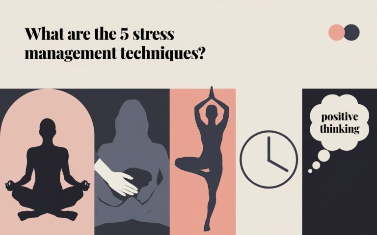 What are the 5 stress management techniques