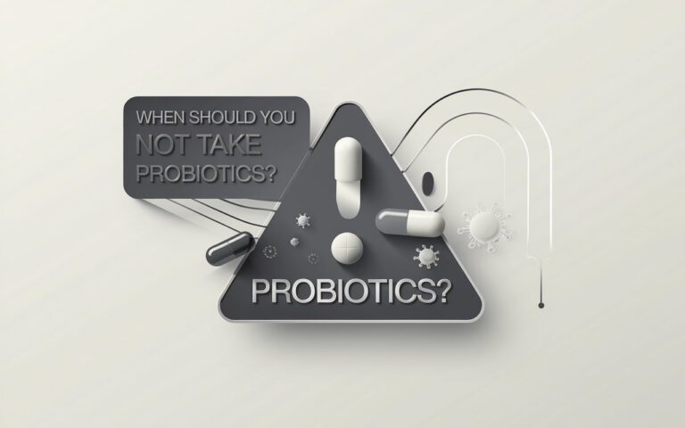 When Should You Not Take Probiotics