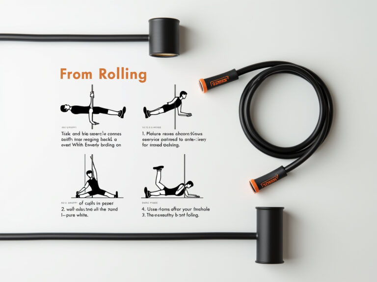 how to keep your resistance bands from rolling